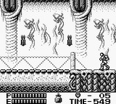 une photo d'Ã©cran de Castlevania 2 - Belmont s Revenge sur Nintendo Game Boy